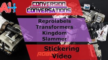 Conversion Conversations: Toyhax Reprolabels Kingdom Slammer