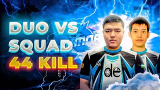 🇺🇿UZBEK SILA 🔥 UMAR & BEKA 44 KILL 👑 PUBG MOBILE