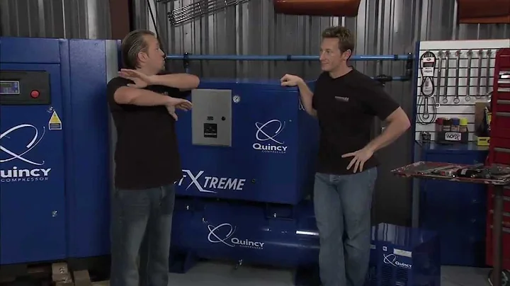 Quincy Compressor | Quincy QGD & Xtreme Introduced on SPEED Channel's Truck U