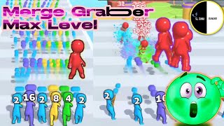 Merge Grabber Max Level Gameplay sinhala l PRO vs HACKER - Merge Grabber 2024