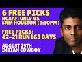 Free Football Pick UNLV Rebels vs Sam Houston State Bearkats , 8/29/2025 College Football