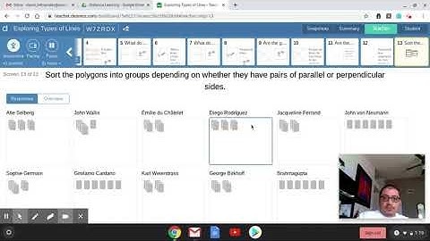 Exploring Types of Lines Desmos Activity Feedback