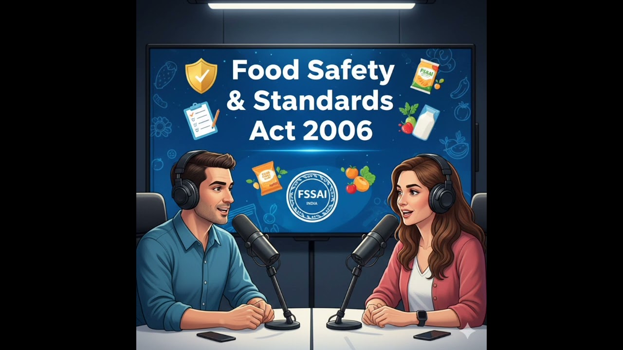 FOOD SAFETY AND STANDARDS ACT 2006 સરળ સમજૂતી...🙏