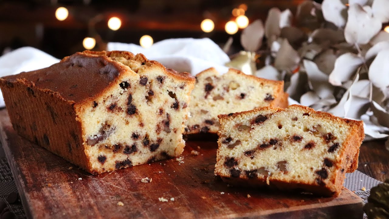 BUDIN Hamburgués | Budin NAVIDEÑO | Pastel con chips de chocolate - CUKit!