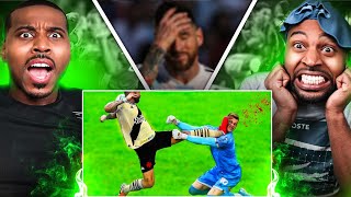 THEY NEVER GOT A RED CARD!!🤯...15 Most BRUTAL Fouls in Football (REACTION)