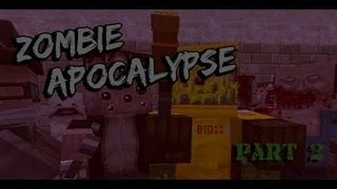 ZOMBIE APOCALYPSE! - Part 3 w/ Pinkmonkey19 (Adventure Map)