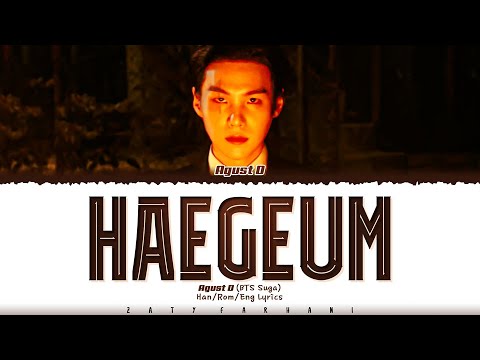 Agust D - 'Haegeum' Lyrics [Color Coded_Han_Rom_Eng]