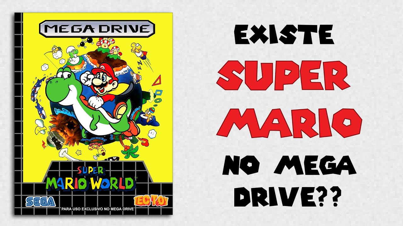 Jogo Super Mario Bros. - Mega Drive - Sebo dos Games - 10 anos!