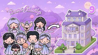Rumi 9 Family Royal Country Manor🌙😈 | Full Design | Toca house ideas | Toca life world