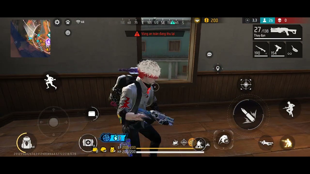 Free fire đấu rank xếp hạng p98 (s49)