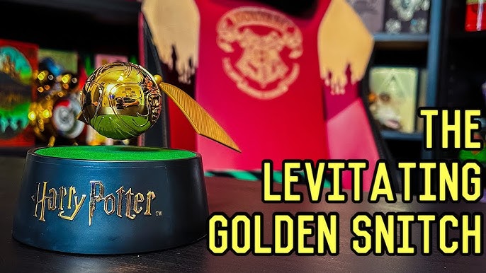  The Bradford Exchange Harry Potter Levitating Golden Snitch  Sculpture with Light Up Base : Home & Kitchen