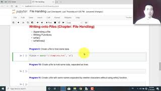 Class 12 Computer Science Chapter 5 File Handling Part 2