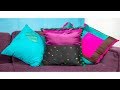 Class 59: How to make easy ruffled cushion cover at home