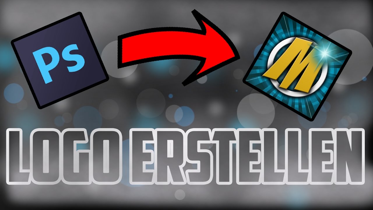 Logo Erstellen Mit Photoshop Cs6 Tutorial German Youtube