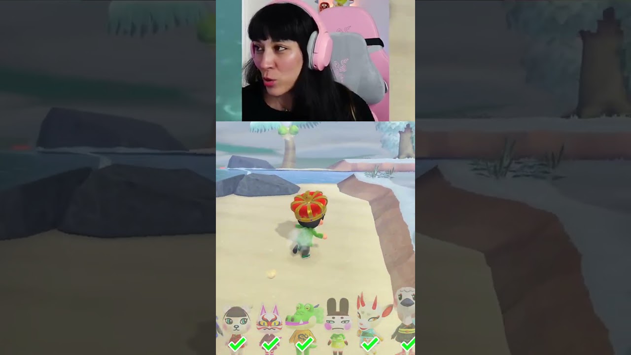 ACNH ose vraiment tout… même ça 😭🍑