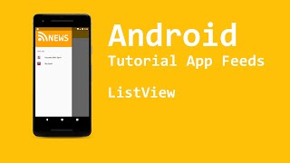 Android Studio - Tutorial App Feeds - 08 - List View - Part 3