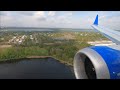 4k full flight chicago ord  orlando mco  boeing 737 max 8  united airlines  n17265