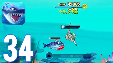 Fish Eat Fish.io - Gameplay Walkthrough Part 34 - Little Dragonfish (ios,Android)