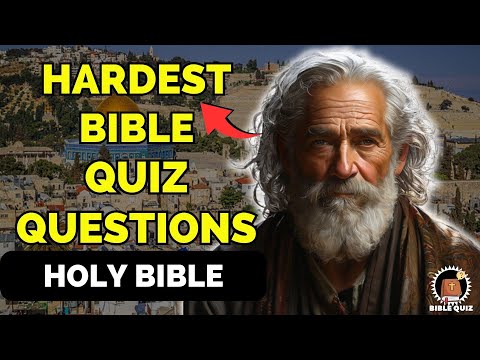 21 BIBLE QUESTIONS TO TEST YOUR BIBLE KNOWLEDGE - Bible Quiz