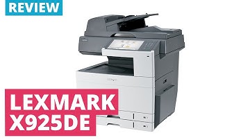 Lexmark X925de A3 Colour Multifunction Laser Printer