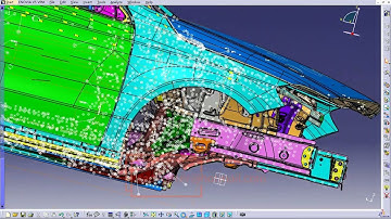 BIW Welding Assembly in CATIA