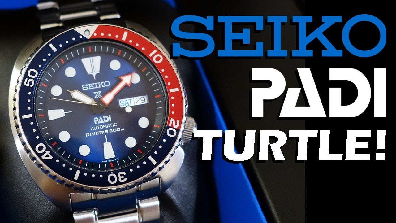 Seiko Prospex PADI “Turtle” SRPA21 Automatic Dive Watch Review - Perth  WAtch #62 - YouTube