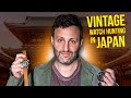 Vintage watch dealer explores japan