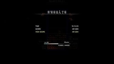 SS rank on mystery mode Tetris Effect