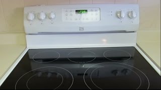 kenmore glass top stove cleaner