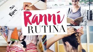 Ranní rutina + jednoduchý účes | Back to school