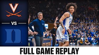 Virginia vs. Duke Full Game Replay | 202324 ACC Men's Basketball