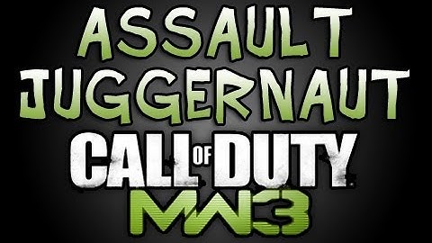 Modern Warfare 3 - Juggernaut - Assault Strike Package