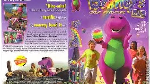 Barney's Great Adventure (Full 1998 Polygram Video...