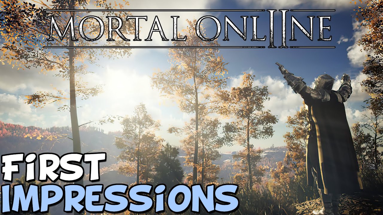 mortal online ไทย  2022 Update  Mortal Online 2 First Impressions \