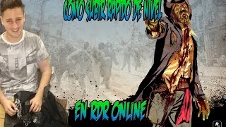 Como subir muy rapido de nivel online en Red Dead Redemption
