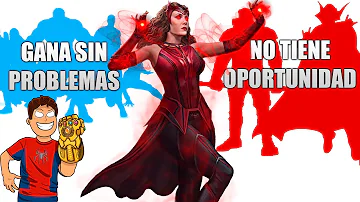 ¿Qué superhéroe puede vencer a Wanda?