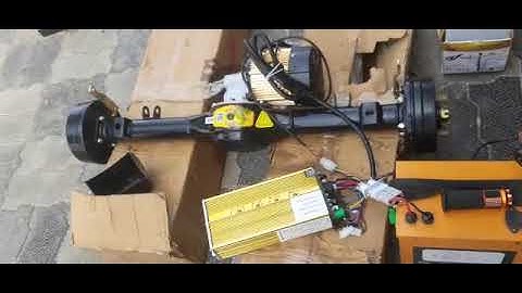 1200Watt Erickshaw motor CY Gold | www.motorkit.in