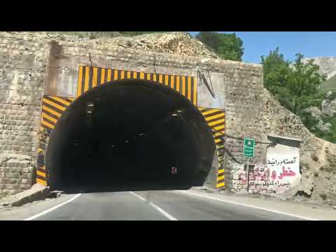 جاده فیروزکوه تا ورسک سفر جاده گردشگری ایران شمال    ولاگ سفر