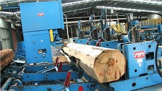 EXTREME Automatic Wood Sawmill Machine Modern Technology - Fastest Wood Cutting Machines