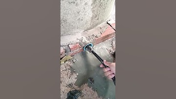 Remove Mud Clogged Culvert Pipe Drain Water #unclog #drain #remove #culvert #shorts