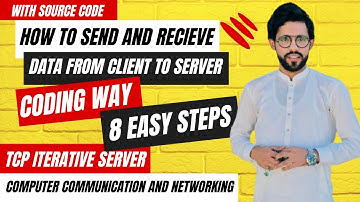 TCP Client Server Communication in C Language | Socket Programming | Understanding of Sockets