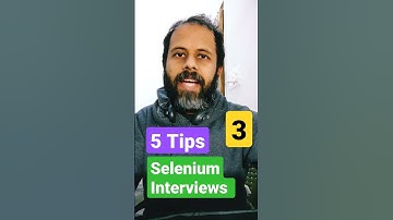 Never Miss 5 Tips for Selenium interviews #AskRaghav