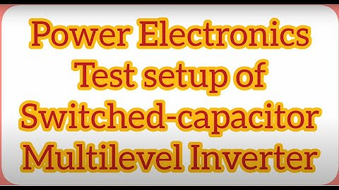 Switched capacitor Boost Multilevel Inverter | 9-level | PV Inverter | Self balancing | PDEU | 2023