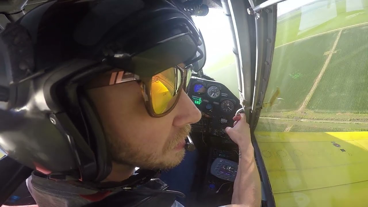 Air Tractor 802 Spraying Rice in Arkansas