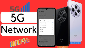 redmi a4 5g me 5g kaise chalaye /redmi a4 5g network settings /how to enable 5g network redmi a4