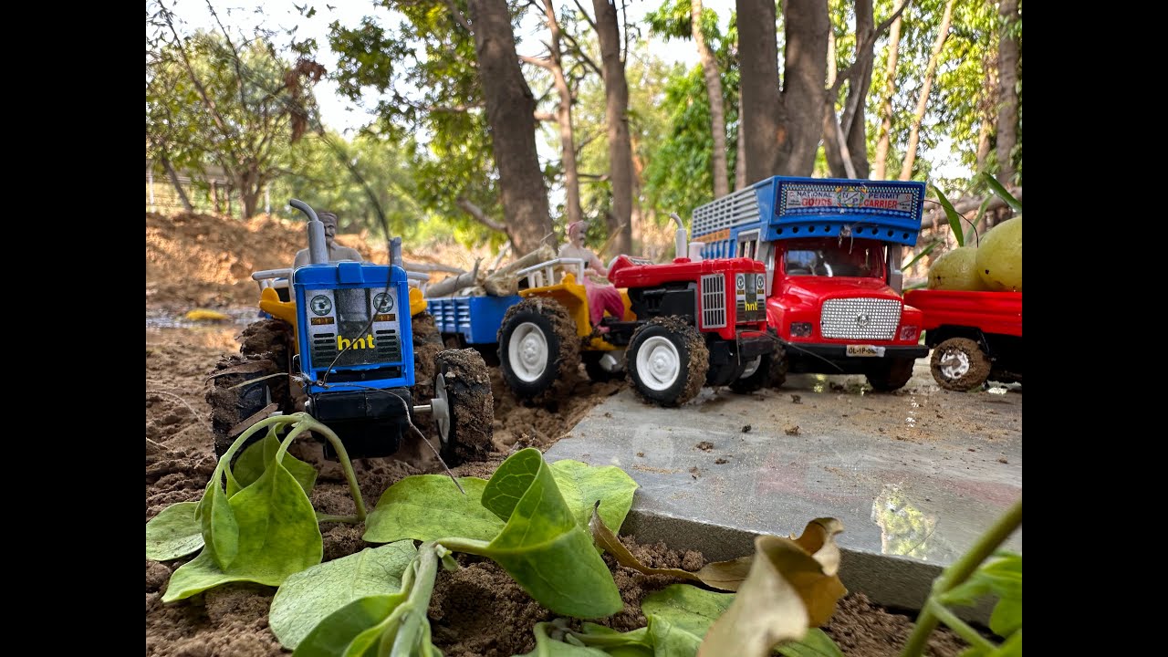 Gadi Wala Cartoon cartoon aaja Toys WOW tractor wala cartoon