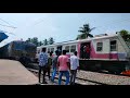 Bali Ghat Powerful Dynamic WAG 7 Locomotive 🚂 Passing Contener Train
