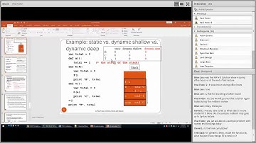 CSE307 Principles of Programming Languages course: Midterm practice discussion