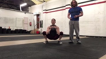 4. Goblet Squat Curls/Heartbeats