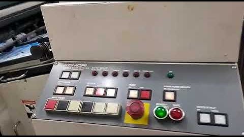 Komori sprint 228 Two Colour Offset Printing Machine